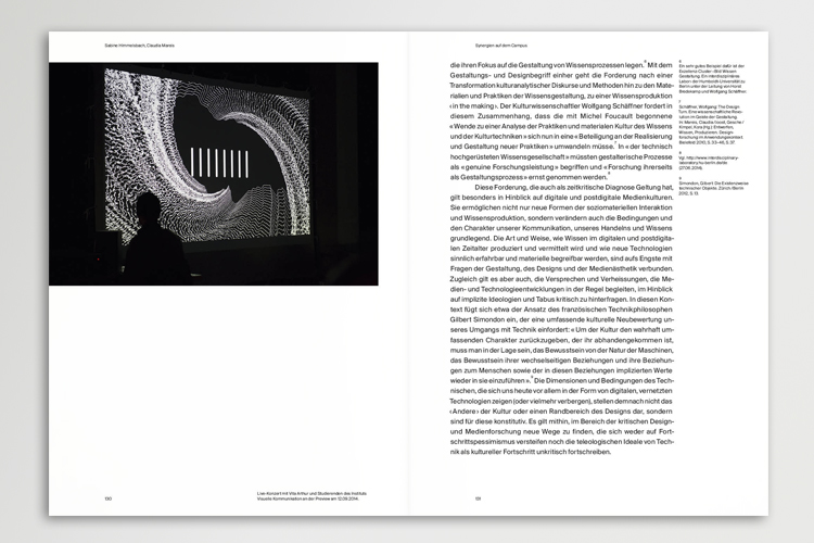 HGK Ortszeit, Editorial Design